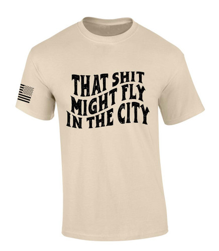 Mens Country Music Tshirt North Of Richmond That Might Fly In The City Short Sleeve T-shirt Mens Country Music Tshirt North Of Richmond That Might Fly In The City Short Sleeve T-shirt
