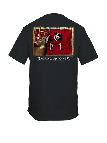 New World Graphics UGA On and Off Short Sleeve T-Shirt Graphic Tee