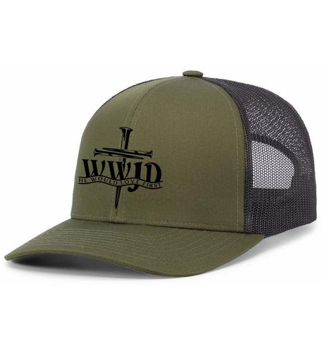 Mens Christian Hat WWJD He Would Love Mens Mesh Back Trucker Hat Baseball Cap Mens Christian Hat WWJD He Would Love Mens Mesh Back Trucker Hat Baseball Cap