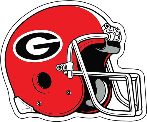 Craftique UGA Bulldog Helmet Auto Magnet, 4in Craftique UGA Bulldog Helmet Auto Magnet, 4in