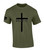 Mens Christian Tshirt Believer Cross Jesus Short Sleeve T-shirt Mens Christian Tshirt Believer Cross Jesus Short Sleeve T-shirt