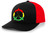 Mens Marley Hat Peace Sign Weed Rasta Flag Embroidered Trucker Hat