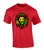 Mens Marley Tshirt Rastafarian Lion Rasta Flag Colors Short Sleeve T-shirt