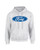 Ford Oval Hooded Sweatshirt Ford Logo Design Hoodie Motor Company Car Enthusiast Pullover Hood Classic Retro