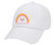 Mom Boho Rainbow Mother's Day Script Embroidered Twill Baseball Cap Hat with Adjustable Metal Buckle Back