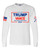 Trenz Shirt Company Trump Vance 2024 Make America Great Again Red And Blue Design Long Sleeve T-shirt Trenz Shirt Company Trump Vance 2024 Make America Great Again Red And Blue Design Long Sleeve T-shirt