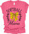 Trenz Shirt Company Softball Mama Bow Womens Short Sleeve T-shirt Trenz Shirt Company Softball Mama Bow Womens Short Sleeve T-shirt