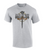 Mens Father's Day Man Of God Crown Cross Husband And Dad Christian Short Sleeve T-Shirt
