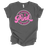 Trenz Shirt Company Women's In October We Wear Pink Ribbon Circle Short Sleeve T-Shirt