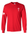 Trenz Shirt Company Christian Shirt Faith Cross Crest American Flag Mens Long-Sleeve Graphic T-Shirt