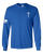 Trenz Shirt Company Christian Shirt Faith Cross Crest American Flag Mens Long-Sleeve Graphic T-Shirt