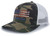 Droppin Drake Southern Apparel Co American Duck Gun Flag Trucker Mesh Snapback Hat