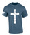 Trenz Shirt Company Mens Christian Tshirt Grunge Cross Faith Jesus Short Sleeve T-shirt Trenz Shirt Company Mens Christian Tshirt Grunge Cross Faith Jesus Short Sleeve T-shirt