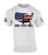 Patriot Pride Mens Distressed USA Flag Outline Drill Baby Drill Oil Rig Short Sleeve T-Shirt