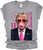 Trenz Shirt Company Womens Trump We The People Pink Bubble Gum Ladies Short Sleeve T-shirt