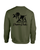 Droppin Drake Dog Carrying Duck Hunting Southern Duck Call Mens Long-Sleeve Crewneck Sweatshirt