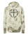 Trenz Shirt Company Mens Jesus The Way The Truth The Life John 14:6 Scripture Nail Cross Tie-Dye Hoodie