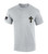 Trenz Shirt Company Mens Christian Tshirt Camo Cross Crest Short Sleeve T-shirt