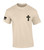 Trenz Shirt Company Mens Christian Tshirt Camo Cross Crest Short Sleeve T-shirt