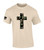 Trenz Shirt Company Mens Christian Tshirt Camo Cross Short Sleeve T-shirt