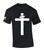 Trenz Shirt Company Mens Christian Tshirt Cross With Crown Jesus Short Sleeve T-shirt