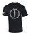 Trenz Shirt Company Mens Christian Tshirt Cross Within Crown of Thorns Jesus Short Sleeve T-shirt