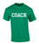 Trenz Shirt Company Coach T-shirt Sports Team Head Coach Front and Back Short Sleeve T-shirt
