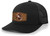 Heritage Pride AG Hat Co. Mens Patch Hat Chocolate Lab Duck Hunting Leather Patch Mesh Back Trucker Hat