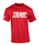 Trenz Shirt Company Trump Star Promises Made Promises Kept American Flag Sleeve T-shirt