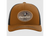 Droppin Drake Mallard Duck and Gun X Oval Patch Snapback Mesh Trucker Hat