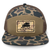 Heritage Pride Heritage Pride Running Boar Outdoors Hunting Engraved Camo Leather Patch Mesh Back Trucker Hat