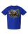 Trenz Shirt Company Youth Boys Graphic T-Shirt - T-Rex, Velociraptor, Brachiosaurus, Triceratops, Pterodactylus In Jungle Design