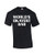 Mens Funny T Shirt World's Okayest Dad Fathers Day Free Shipping