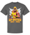 Trenz Shirt Company Mens Graphic T-Shirt - Rest In Peace, Flaming Brother Hogan 1953-2025 Design