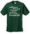 Youth Imaginary Friend Thinks Serious Mental Problems Tee Shirt White Print Military yl