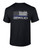 Thin Blue Line Distressed American Flag Police Tee Shirt