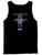 Ford Mustang Tank Top Pony & Stripes Logo Classic Retro Design Racing Performance Car Enthusiast Garage Authentic