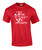 Funny I Put The Hot in Psychotic Short Sleeve Tee Shirt White