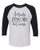 Funny Christian Jesus Loves This Hot Mess 3/4 Sleeve Raglan