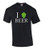 Funny I Love Beer Hops Graphic Adult Short Sleeve Tee Shirt Black Funny I Love Beer Hops Graphic Adult Short Sleeve Tee Shirt Black