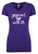 Funny You Can't Sip with Us Ladies Perfect Sporty Vee Neck Tee Shirt Tahiti