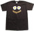 Bacon and Egg Smiley Face Short Sleeve T-shirt