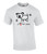 I Love My Dog Paw Print Heart Graphic Short Sleeve Tee Shirt White