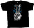 Don;t Fret Guitar Peace Fingers Guitarist Musician Men's Short Sleeve T-shirt