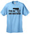from My Cold Dead Hands 2nd Amendment Pistol Tee Shirt lightblue