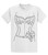 Bride Tee Shirt Simple Wedding Dress White
