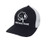 Heritage Pride Logo Georgia State Cotton Boll Southern Men's Trucker Hat Black Black Mesh