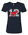 New England #12 Goat Football Womens Fit Tee Shirt Navy