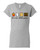 Love Me A Little Smore Valentine's Day Women's Vee Neck Shirt Sports Grey