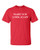 Funny Political Made You Look Again Adult Short Sleeve Tee Shirt Red
